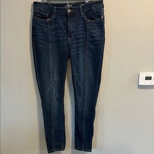 Judy Blue‎ Skinny Fit Center Seam Dark Wash Jeans